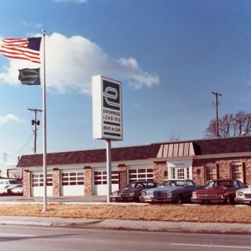 An Enterprise branch in the 1970s