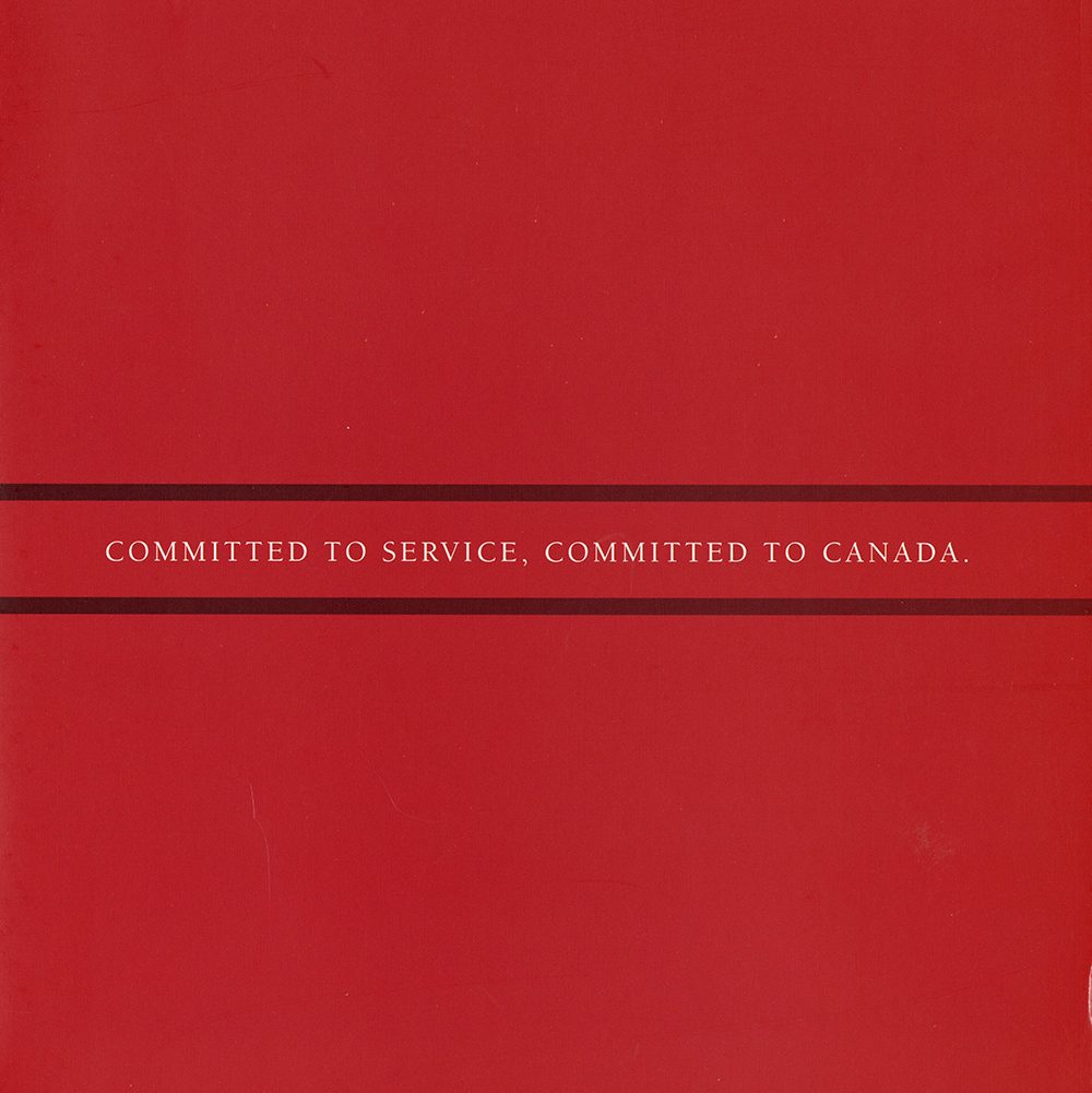 A red report cover with an Enterprise in Canada mention