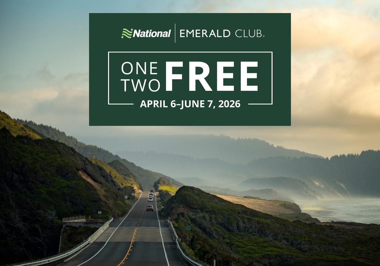 National Car Rental Relaunches ONE TWO FREE Promotion